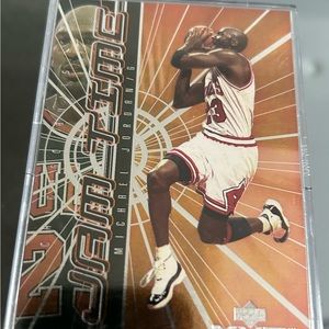 99 Upper Deck Michael Jordan Jam Time Insert Card